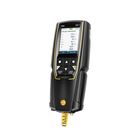 testo 310 flue gas analyzer|testo 310 error codes.